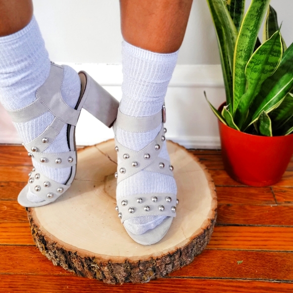 Gray Womens Sam eldelman sandals size 9 - Picture 6 of 6